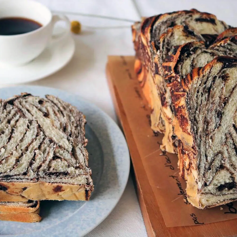 チョコマーブルパン